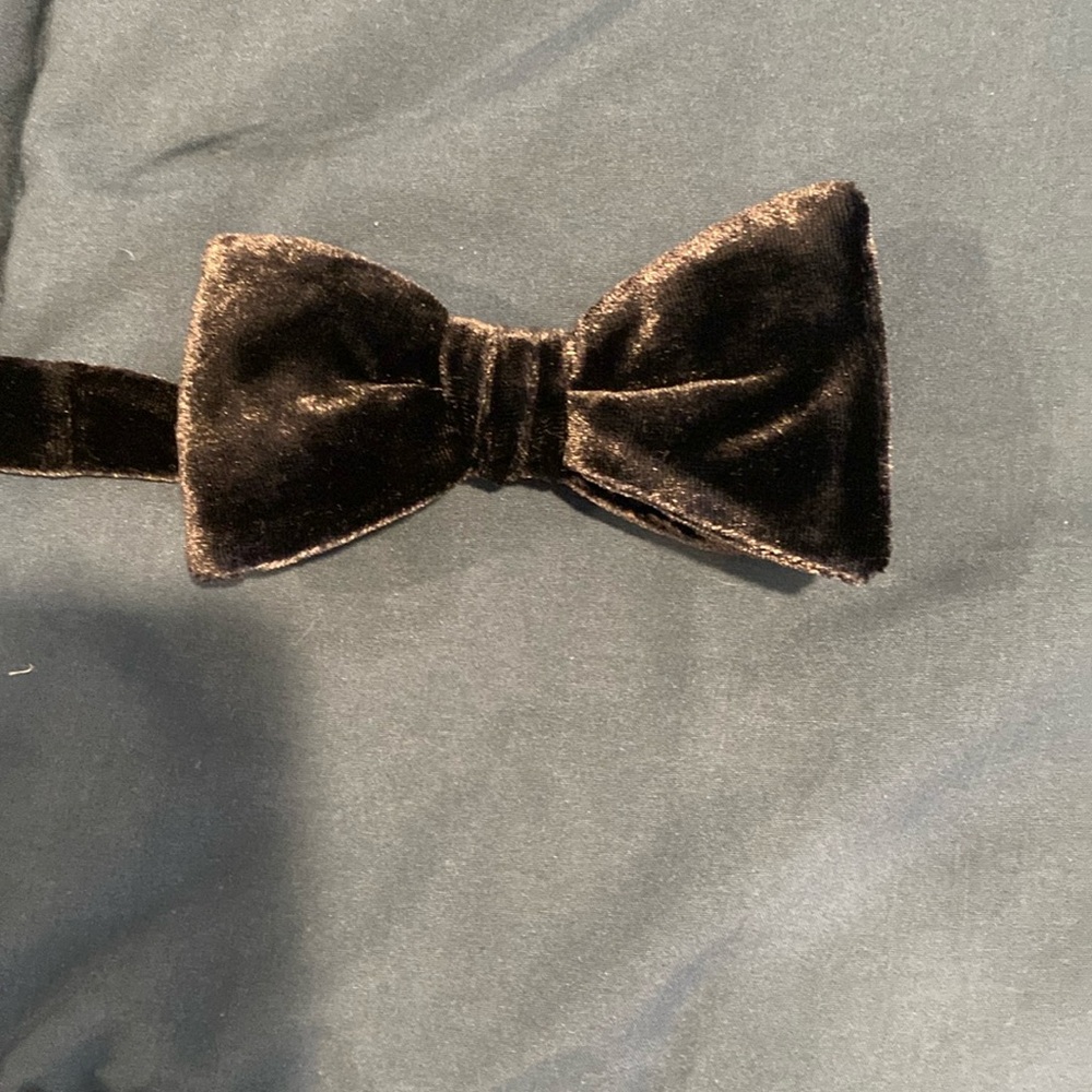 Blue Velvet Brooks Brothers Bow Tie